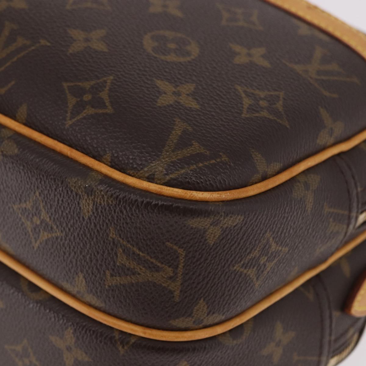 LOUIS VUITTON Monogram Reporter PM Shoulder Bag M45254 LV Auth 155576