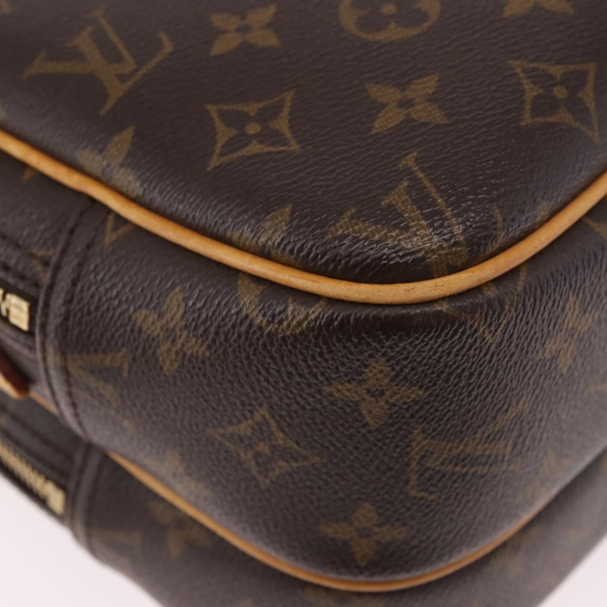 LOUIS VUITTON Monogram Reporter PM Shoulder Bag M45254 LV Auth 155576