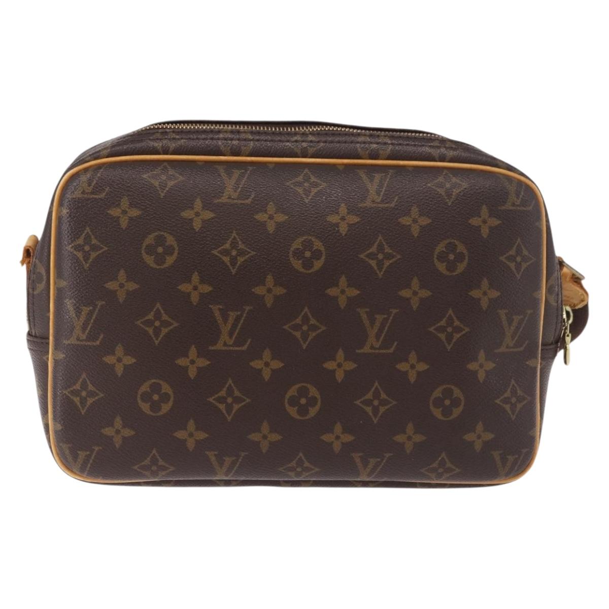 LOUIS VUITTON Monogram Reporter PM Shoulder Bag M45254 LV Auth 155576