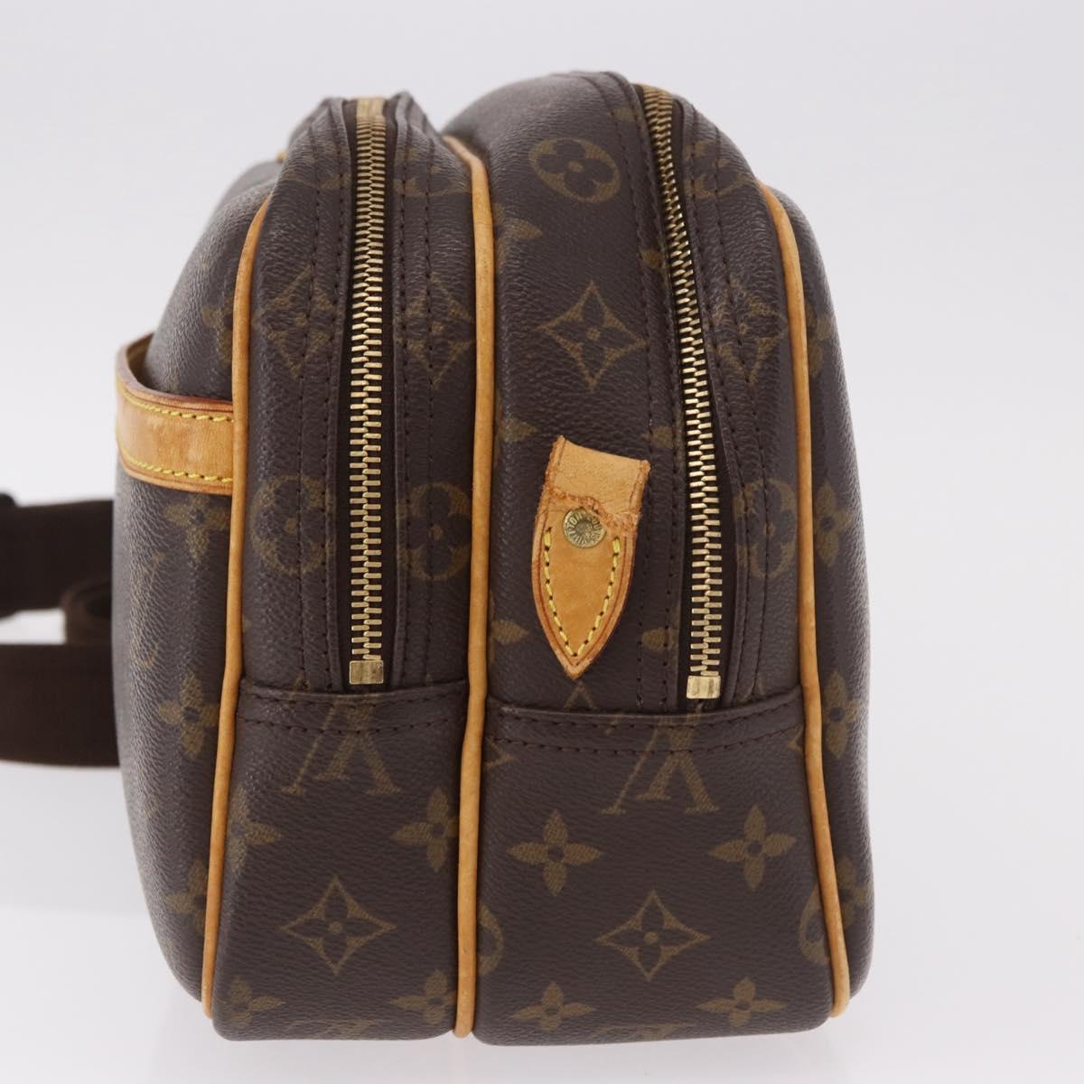 LOUIS VUITTON Monogram Reporter PM Shoulder Bag M45254 LV Auth 155576