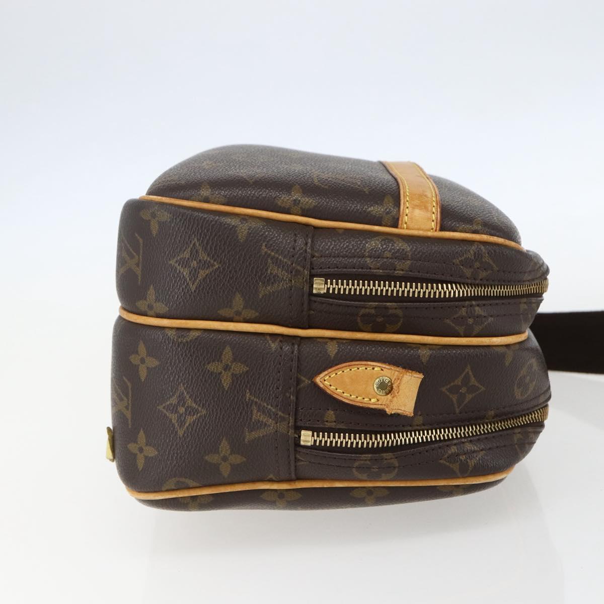LOUIS VUITTON Monogram Reporter PM Shoulder Bag M45254 LV Auth 155576