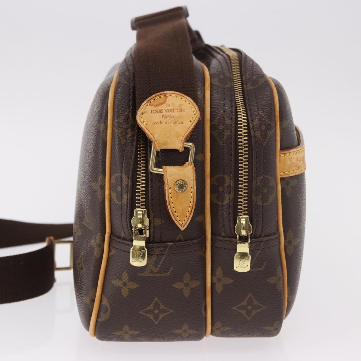 LOUIS VUITTON Monogram Reporter PM Shoulder Bag M45254 LV Auth 155576