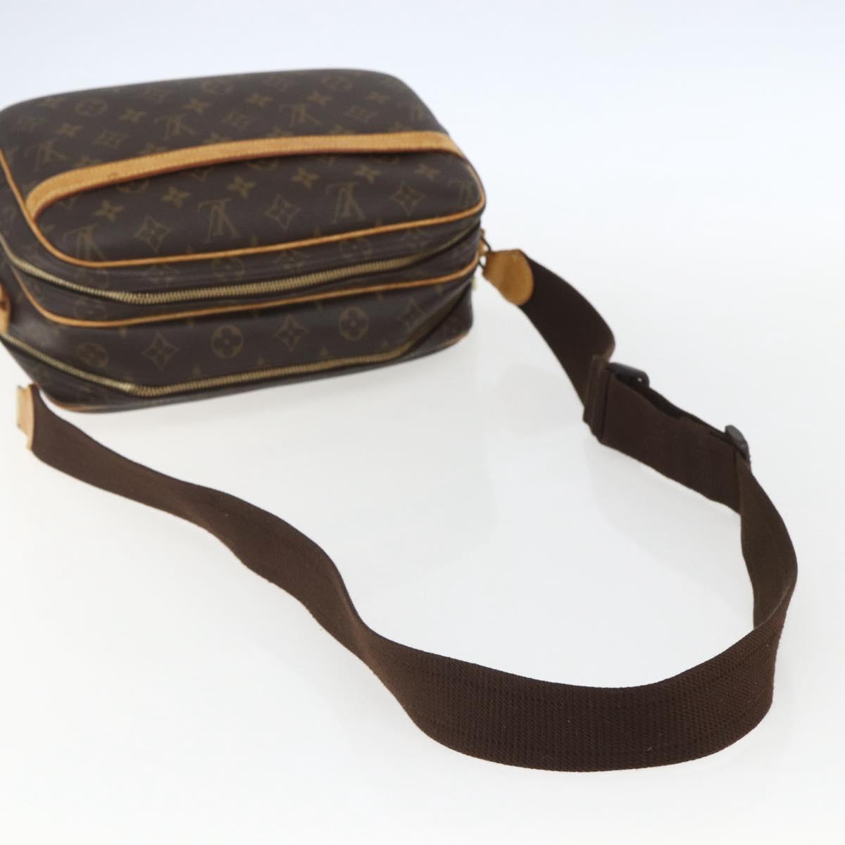 LOUIS VUITTON Monogram Reporter PM Shoulder Bag M45254 LV Auth 155576