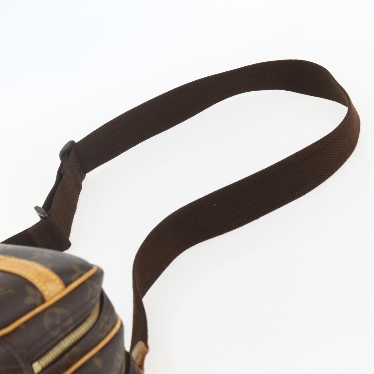 LOUIS VUITTON Monogram Reporter PM Shoulder Bag M45254 LV Auth 155576