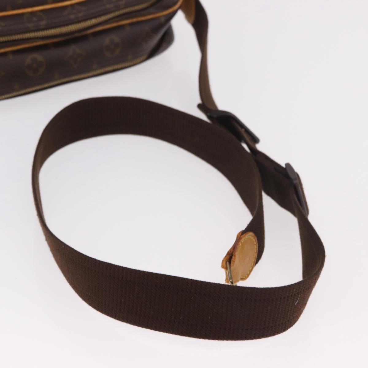 LOUIS VUITTON Monogram Reporter PM Shoulder Bag M45254 LV Auth 155576