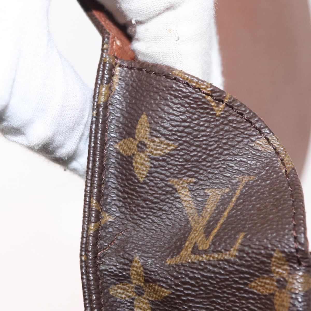 LOUIS VUITTON Monogram Cartouchiere GM Shoulder Bag M51252 LV Auth 155577