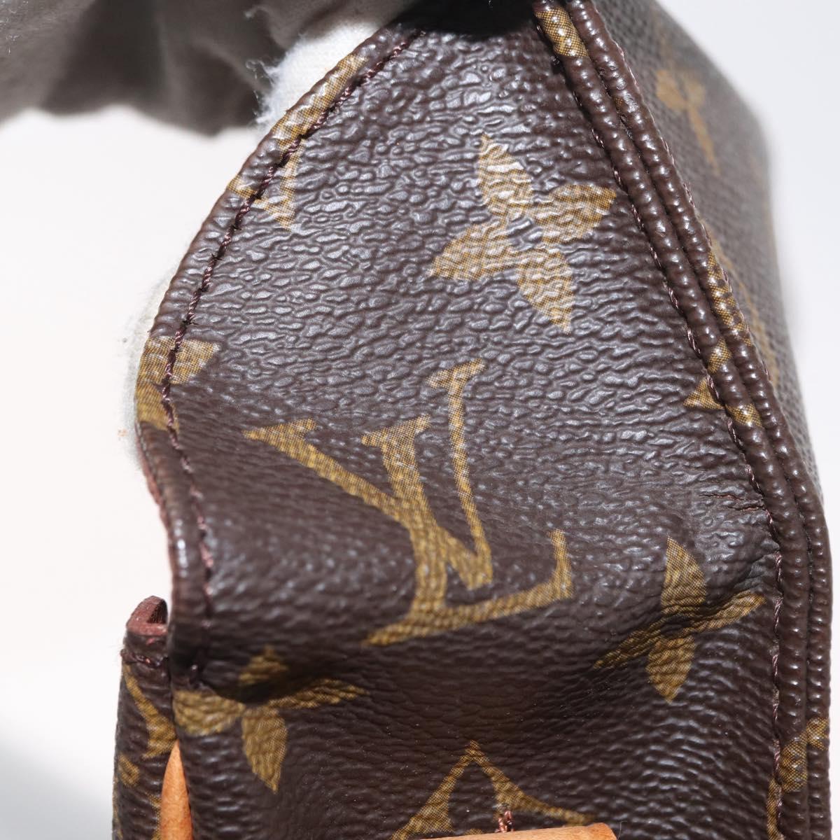 LOUIS VUITTON Monogram Cartouchiere GM Shoulder Bag M51252 LV Auth 155577