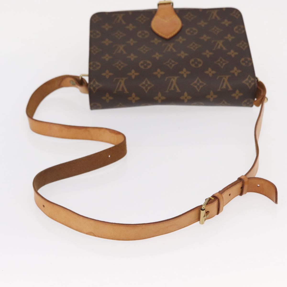 LOUIS VUITTON Monogram Cartouchiere GM Shoulder Bag M51252 LV Auth 155577