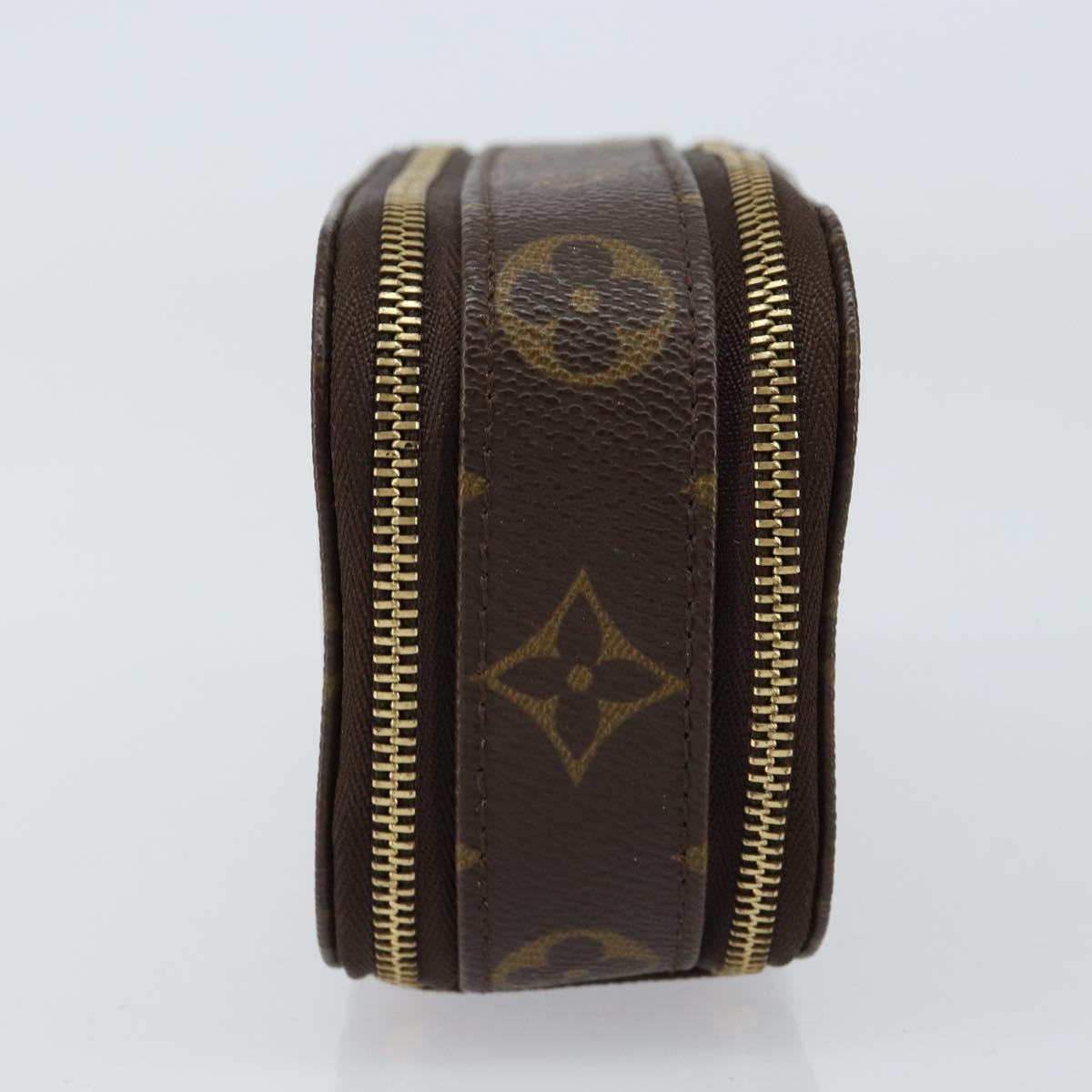 LOUIS VUITTON Monogram Trousse Brush PM Cosmetic Pouch M47510 LV Auth 155580