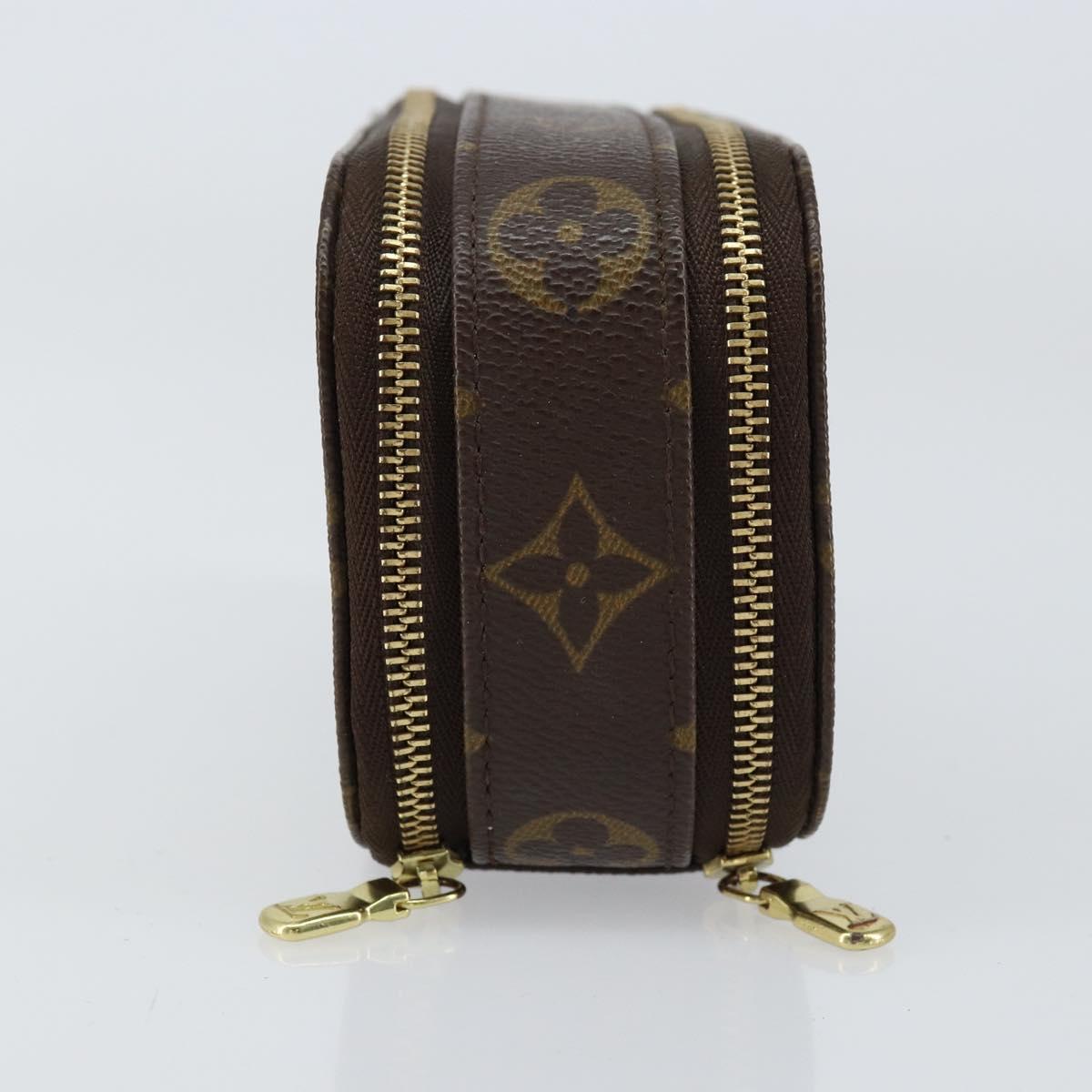 LOUIS VUITTON Monogram Trousse Brush PM Cosmetic Pouch M47510 LV Auth 155580