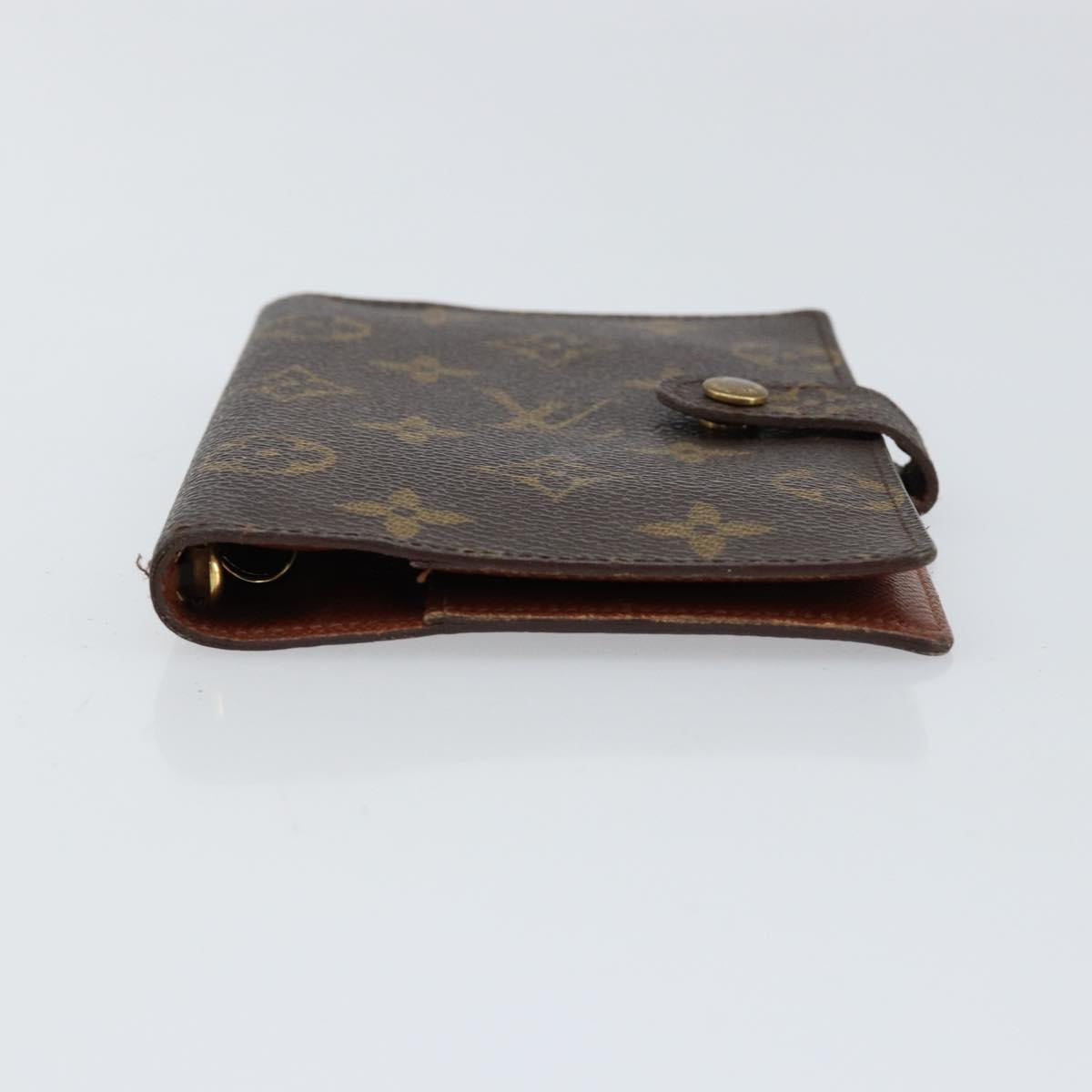 LOUIS VUITTON Monogram Agenda PM Day Planner Cover R20005 LV Auth 155581