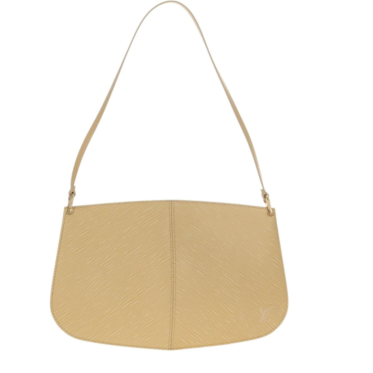 LOUIS VUITTON Epi Pochette De Mirune Pouch Vanilla M5262A LV Auth 155582V