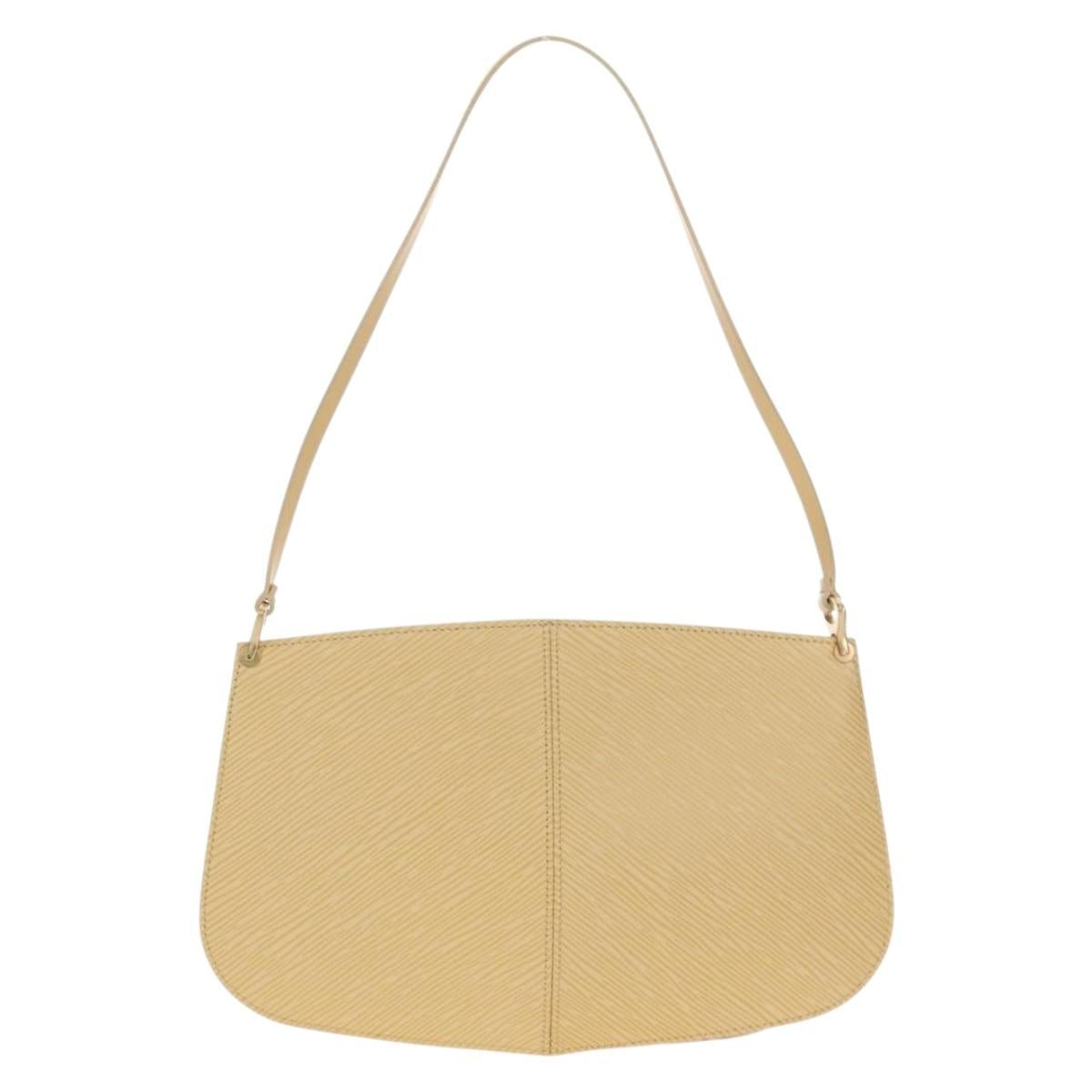 LOUIS VUITTON Epi Pochette De Mirune Pouch Vanilla M5262A LV Auth 155582V