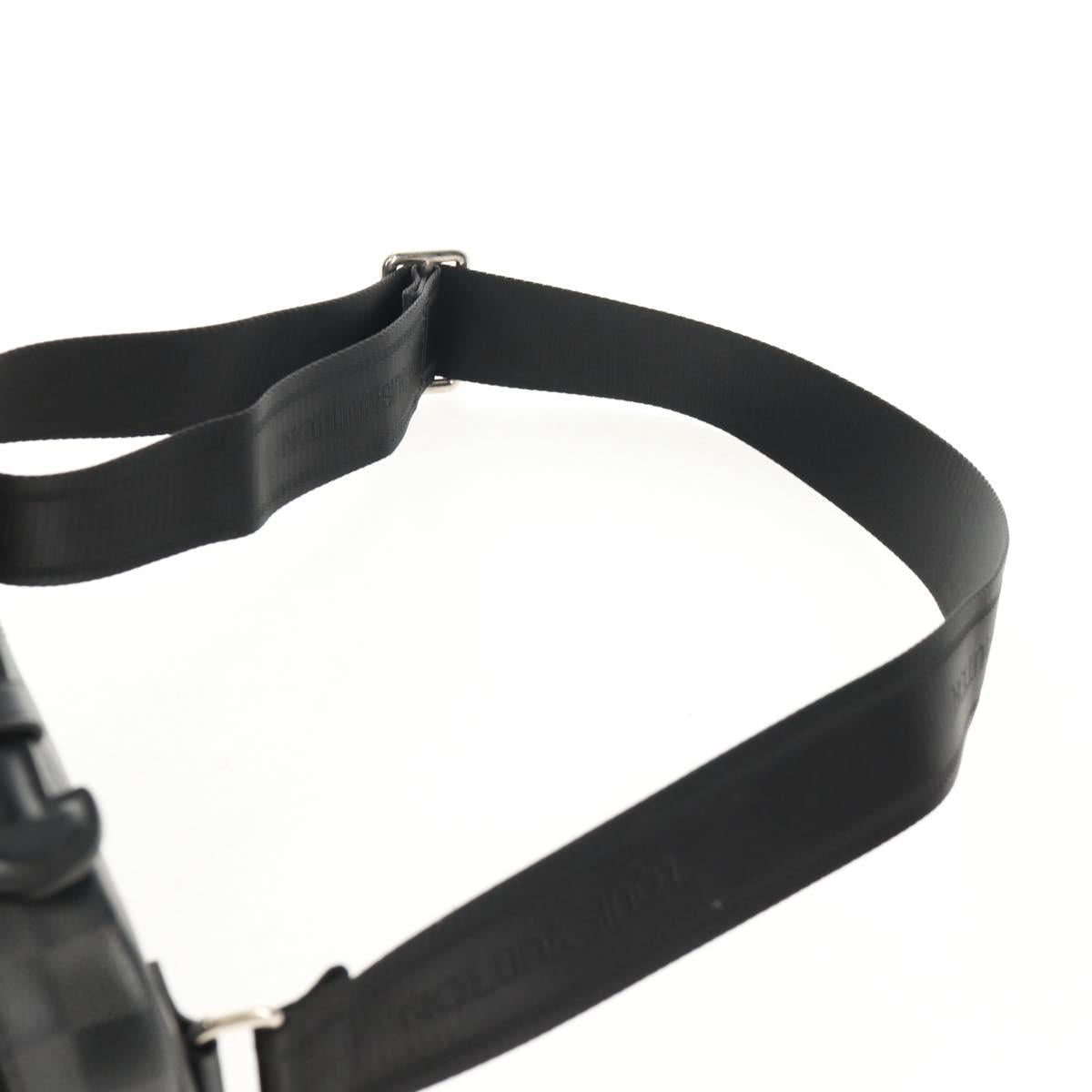 LOUIS VUITTON Damier Graphite Ambreil Shoulder Bag N41289 LV Auth 155584V