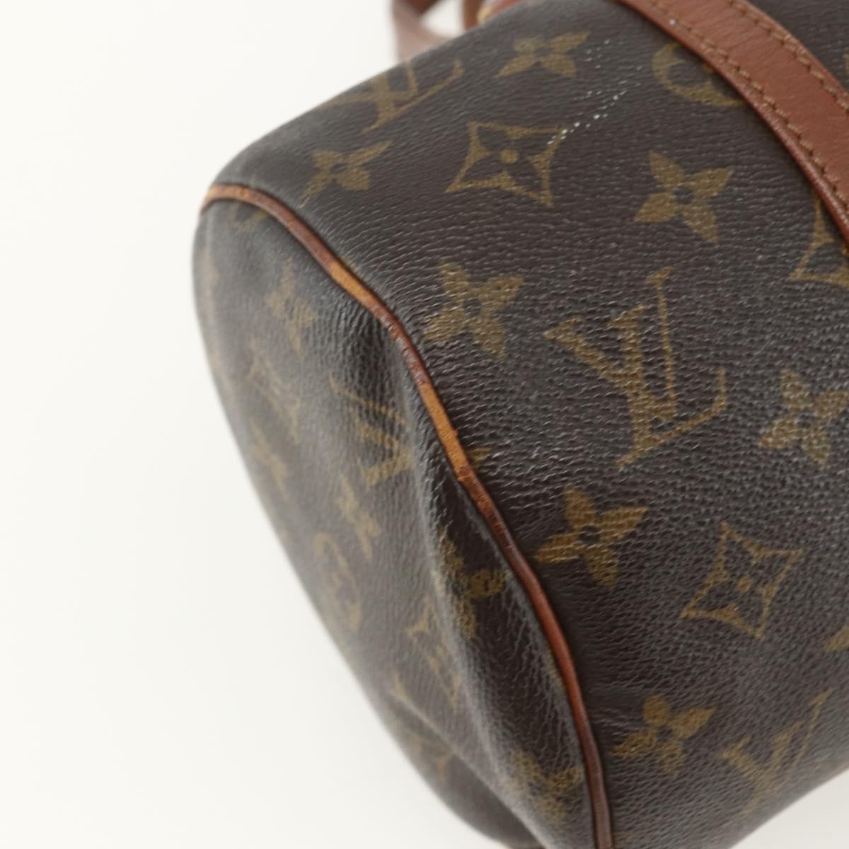 LOUIS VUITTON Monogram Papillon 30 Hand Bag M51385 LV Auth 155605