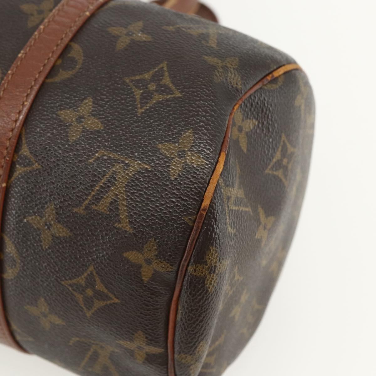 LOUIS VUITTON Monogram Papillon 30 Hand Bag M51385 LV Auth 155605