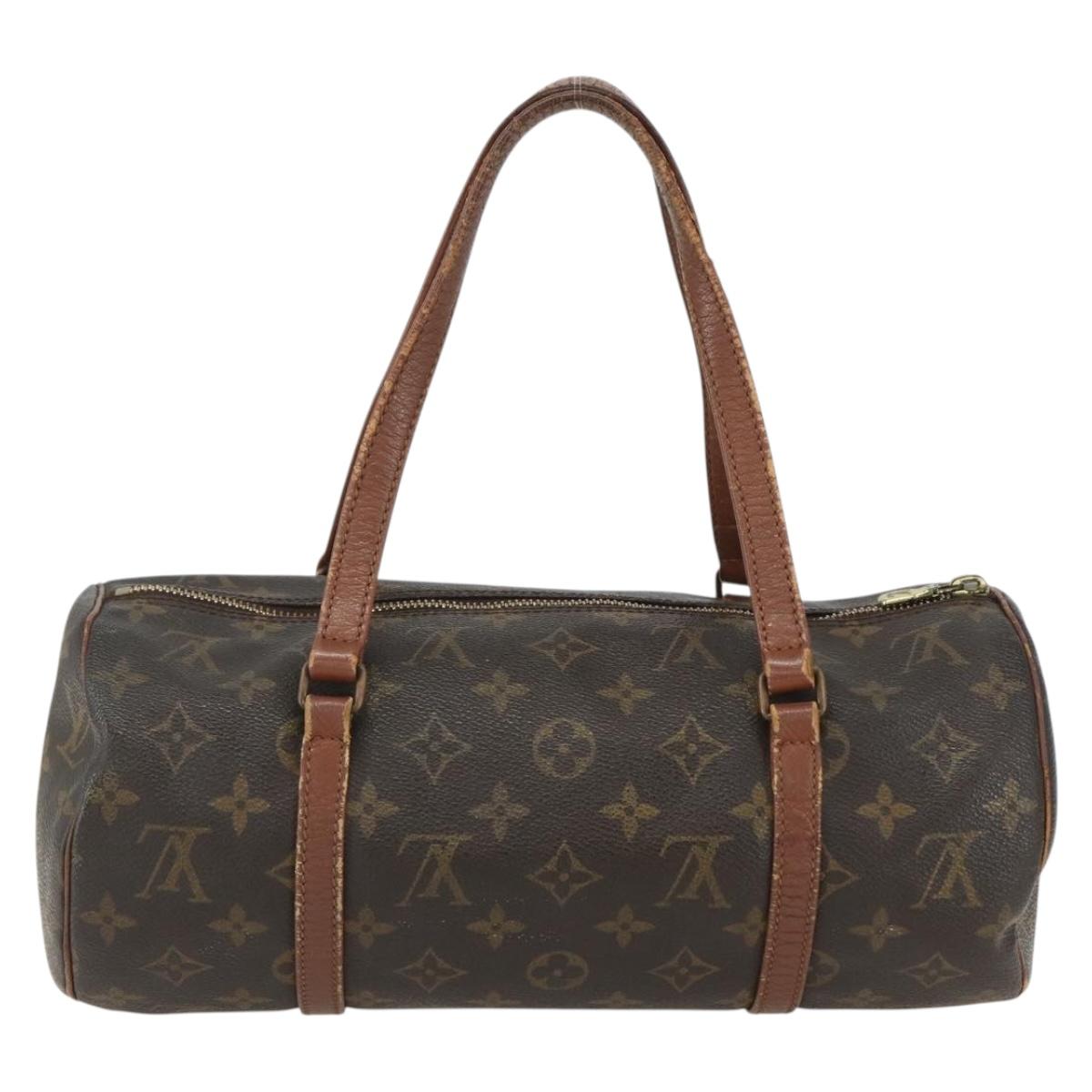 LOUIS VUITTON Monogram Papillon 30 Hand Bag M51385 LV Auth 155605