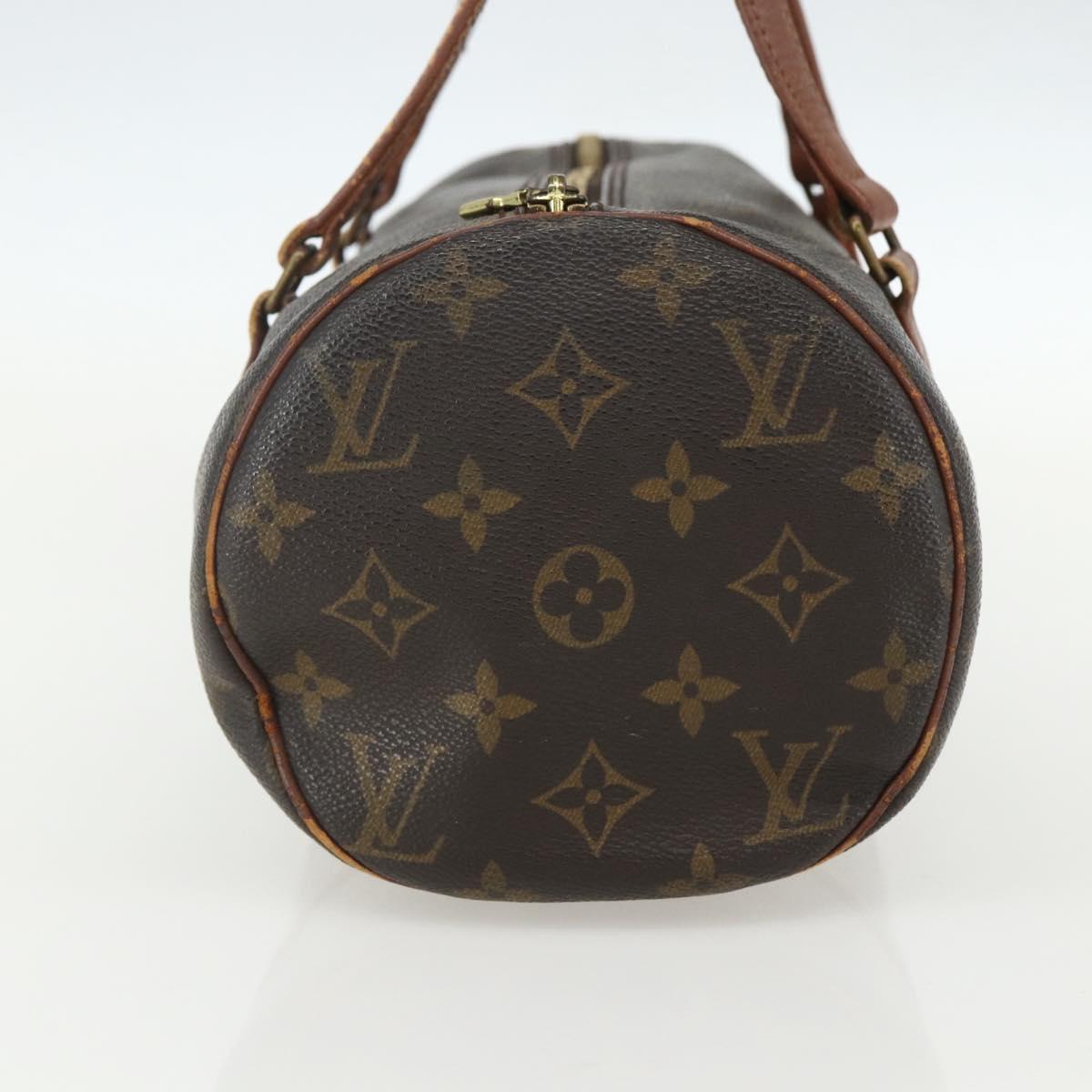 LOUIS VUITTON Monogram Papillon 30 Hand Bag M51385 LV Auth 155605