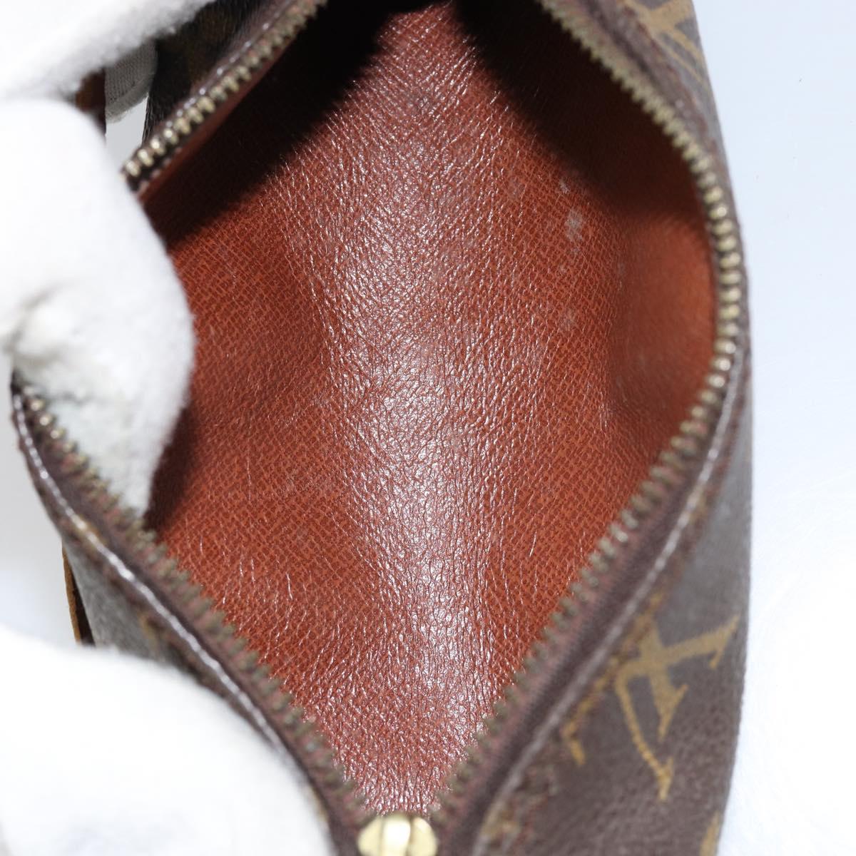 LOUIS VUITTON Monogram Papillon Pouch LV Auth 155606