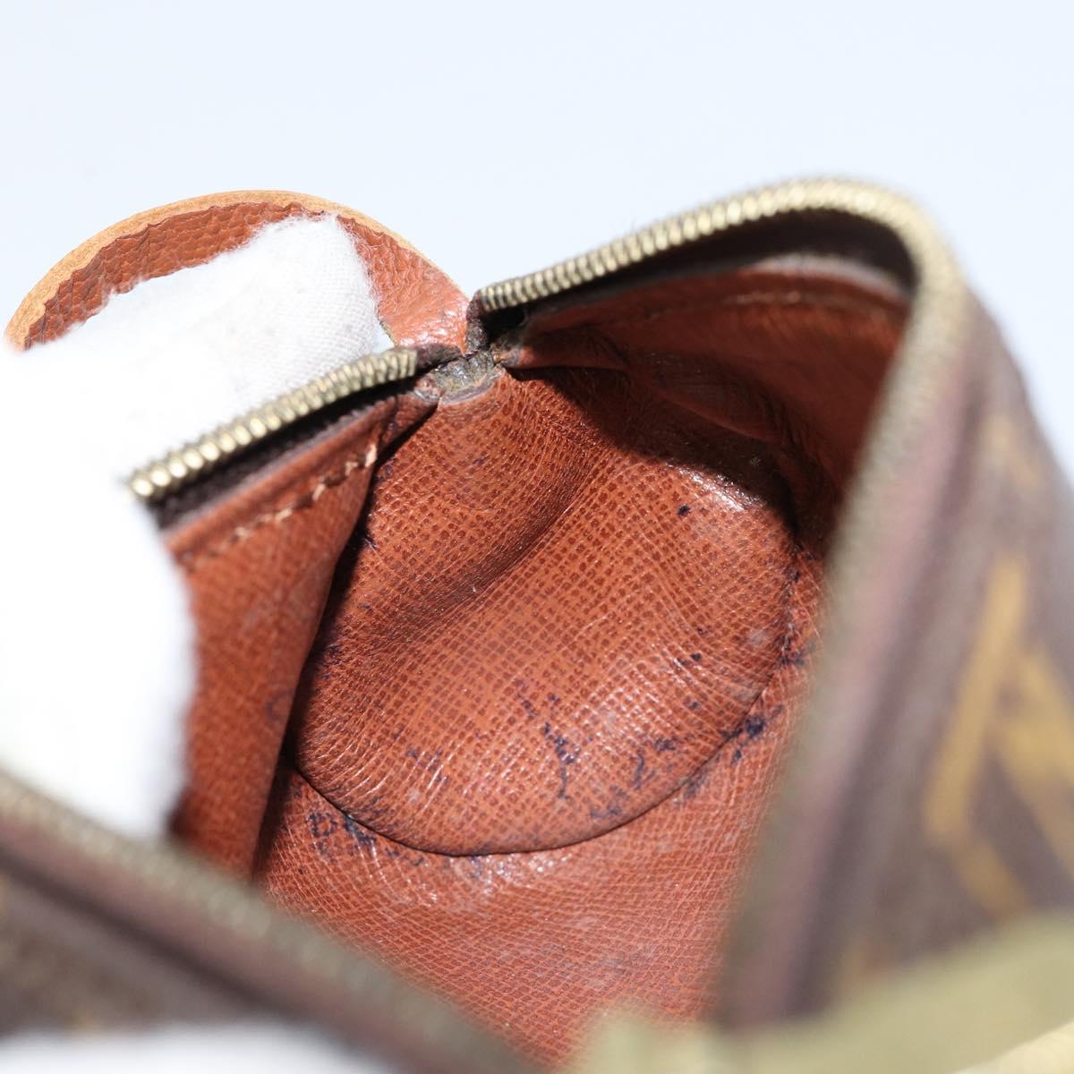 LOUIS VUITTON Monogram Papillon Pouch LV Auth 155606