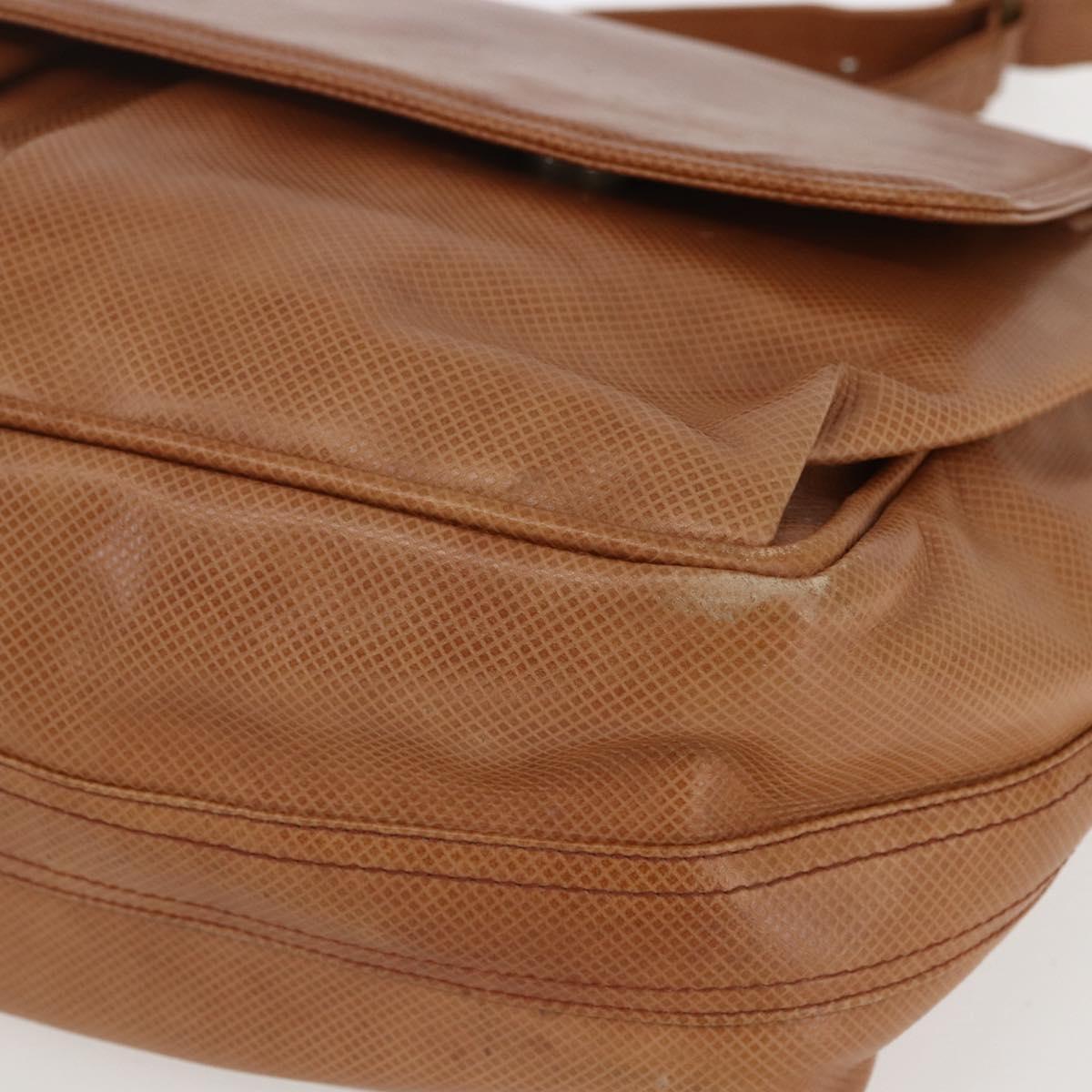 BOTTEGA VENETA Shoulder Bag Leather Brown Auth 155611