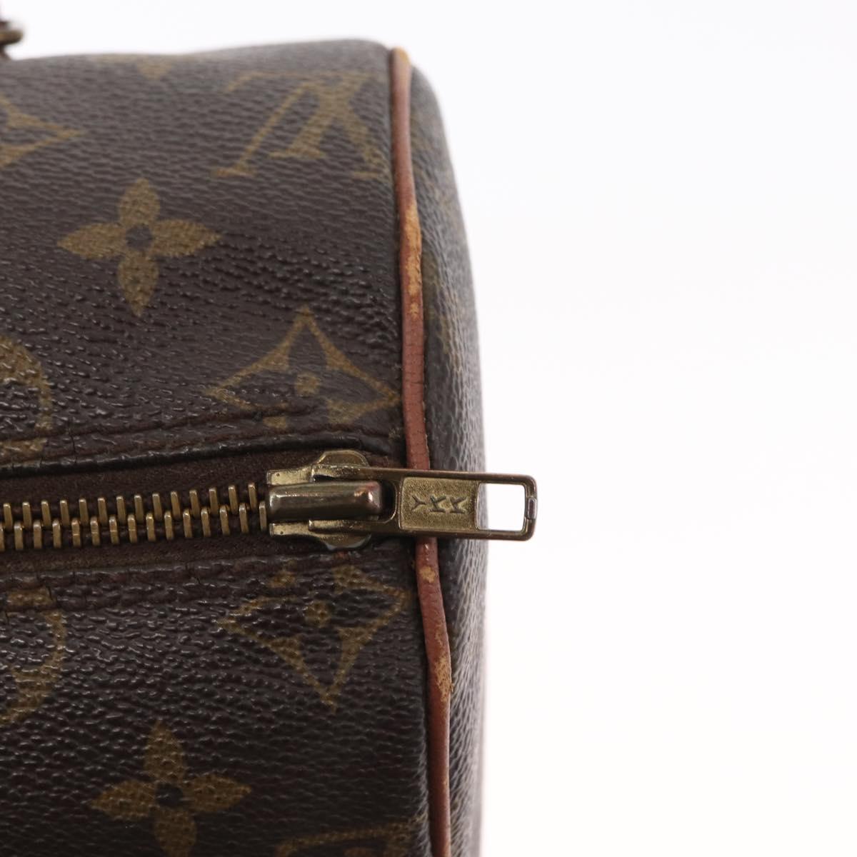 LOUIS VUITTON Monogram Papillon 26 Hand Bag M51386 LV Auth 155620