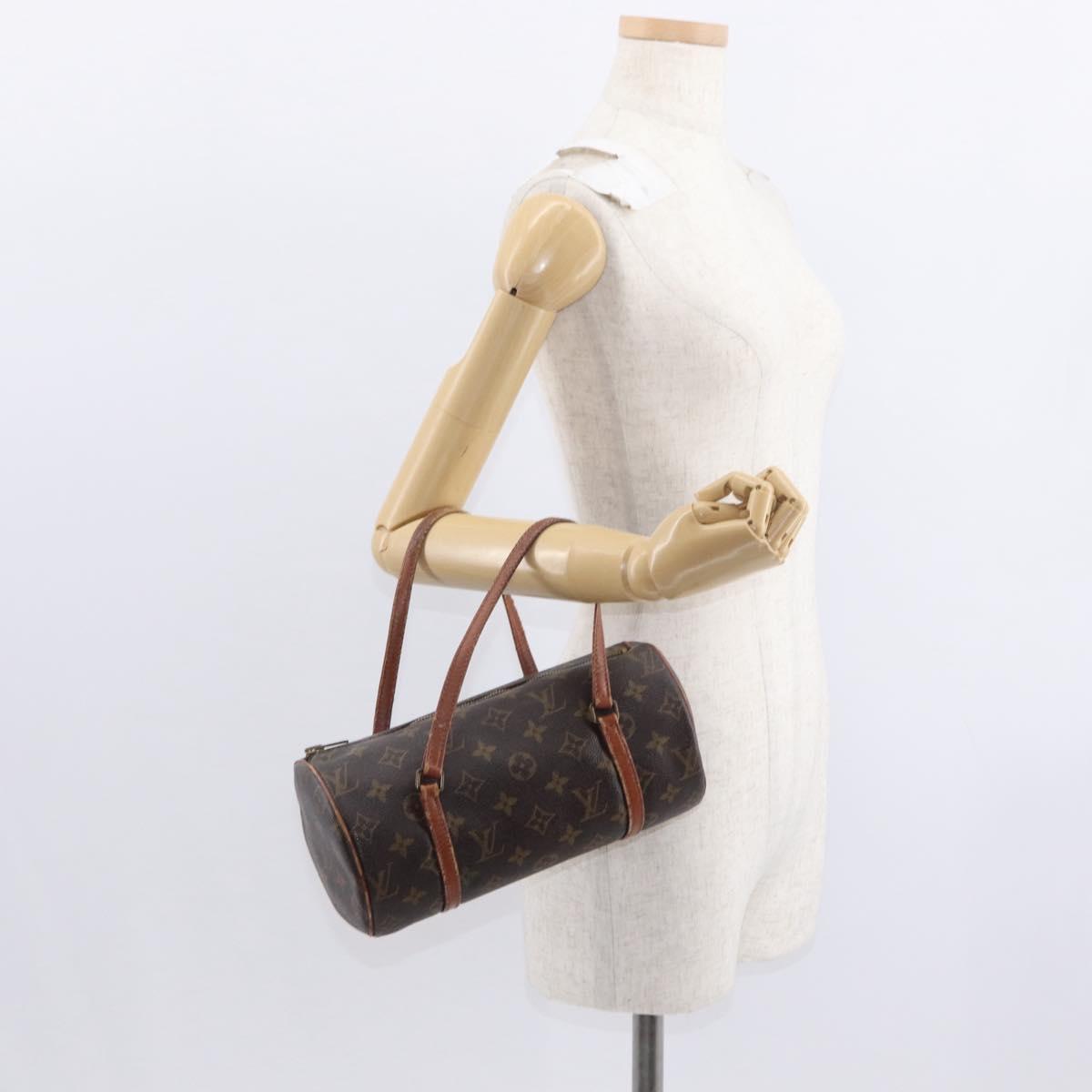 LOUIS VUITTON Monogram Papillon 26 Hand Bag M51386 LV Auth 155620