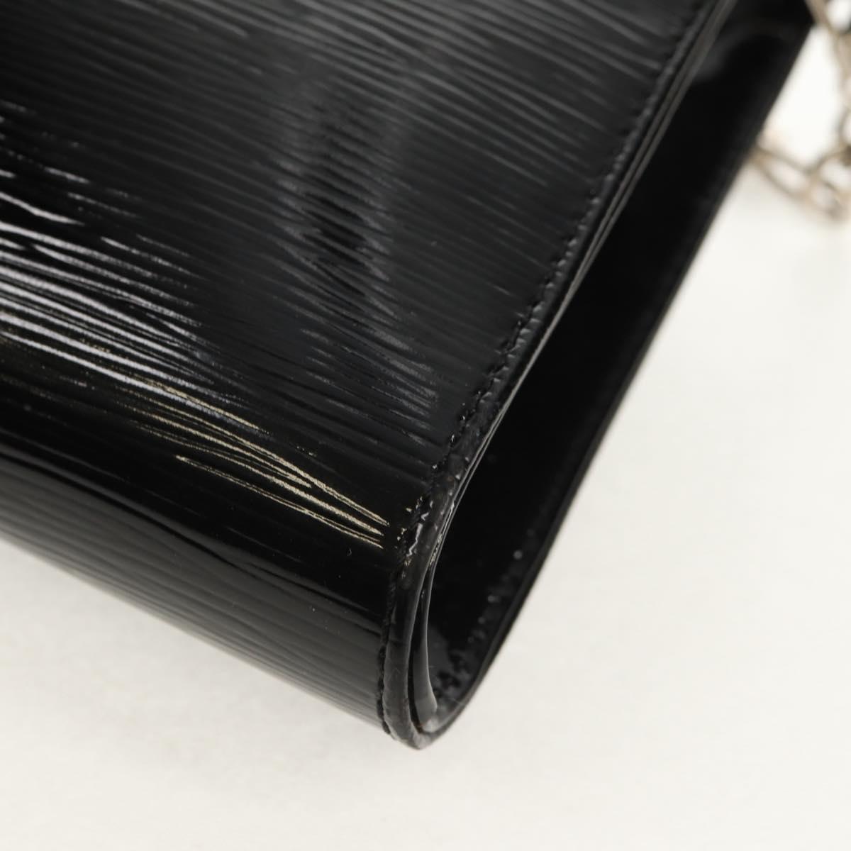 LOUIS VUITTON Epi Jena Pochette Shoulder Bag Noir Electric M4027N Auth 155622V