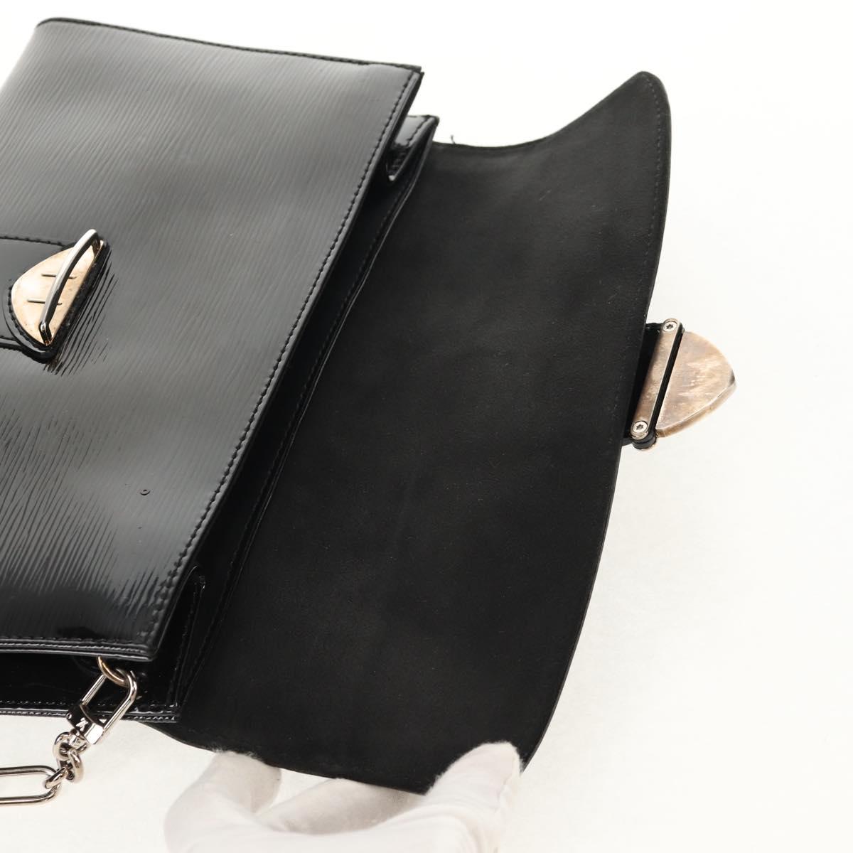 LOUIS VUITTON Epi Jena Pochette Shoulder Bag Noir Electric M4027N Auth 155622V