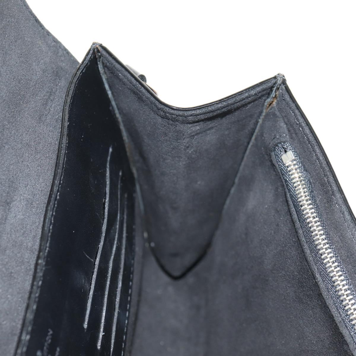 LOUIS VUITTON Epi Jena Pochette Shoulder Bag Noir Electric M4027N Auth 155622V