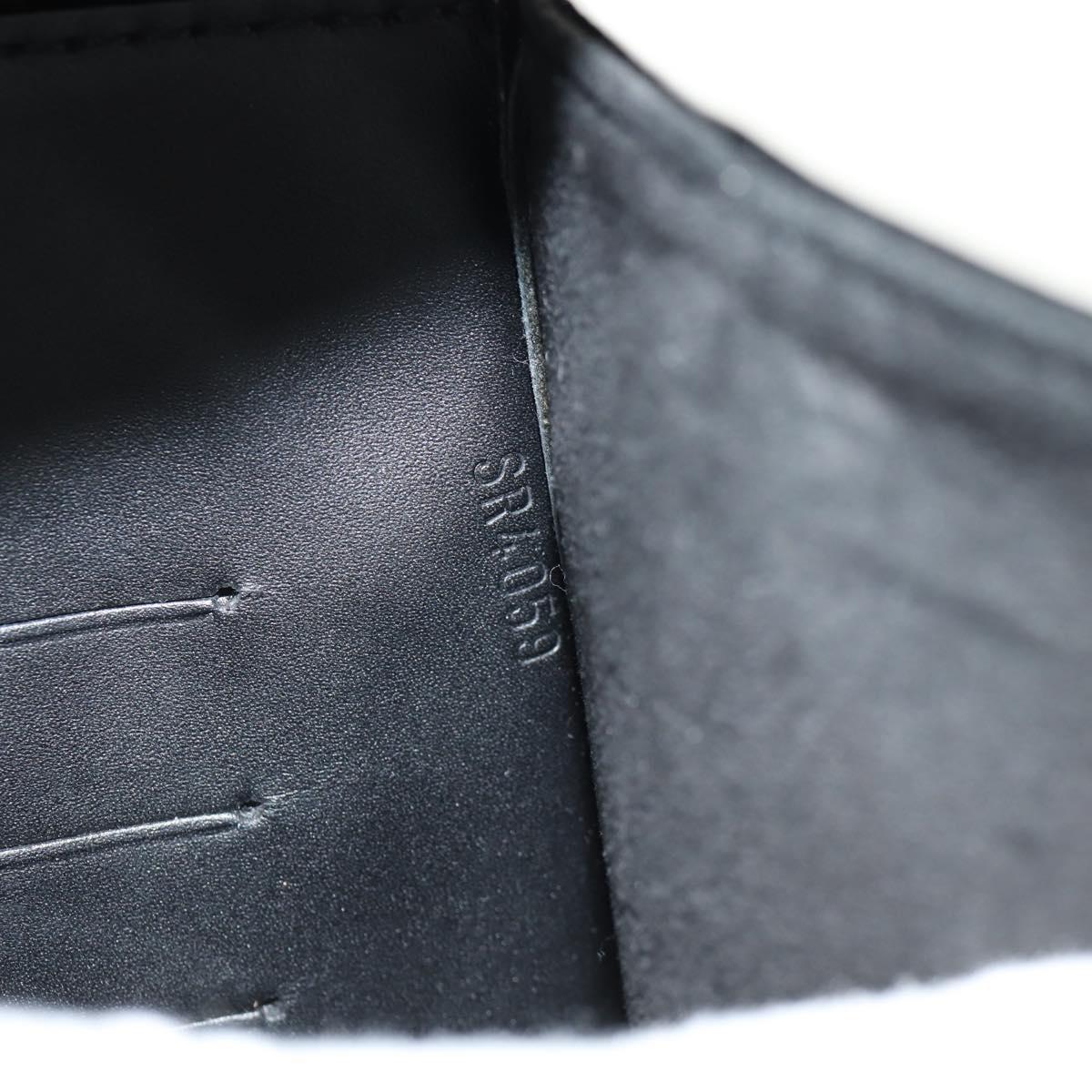 LOUIS VUITTON Epi Jena Pochette Shoulder Bag Noir Electric M4027N Auth 155622V