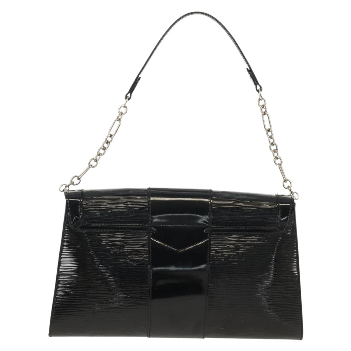 LOUIS VUITTON Epi Jena Pochette Shoulder Bag Noir Electric M4027N Auth 155622V