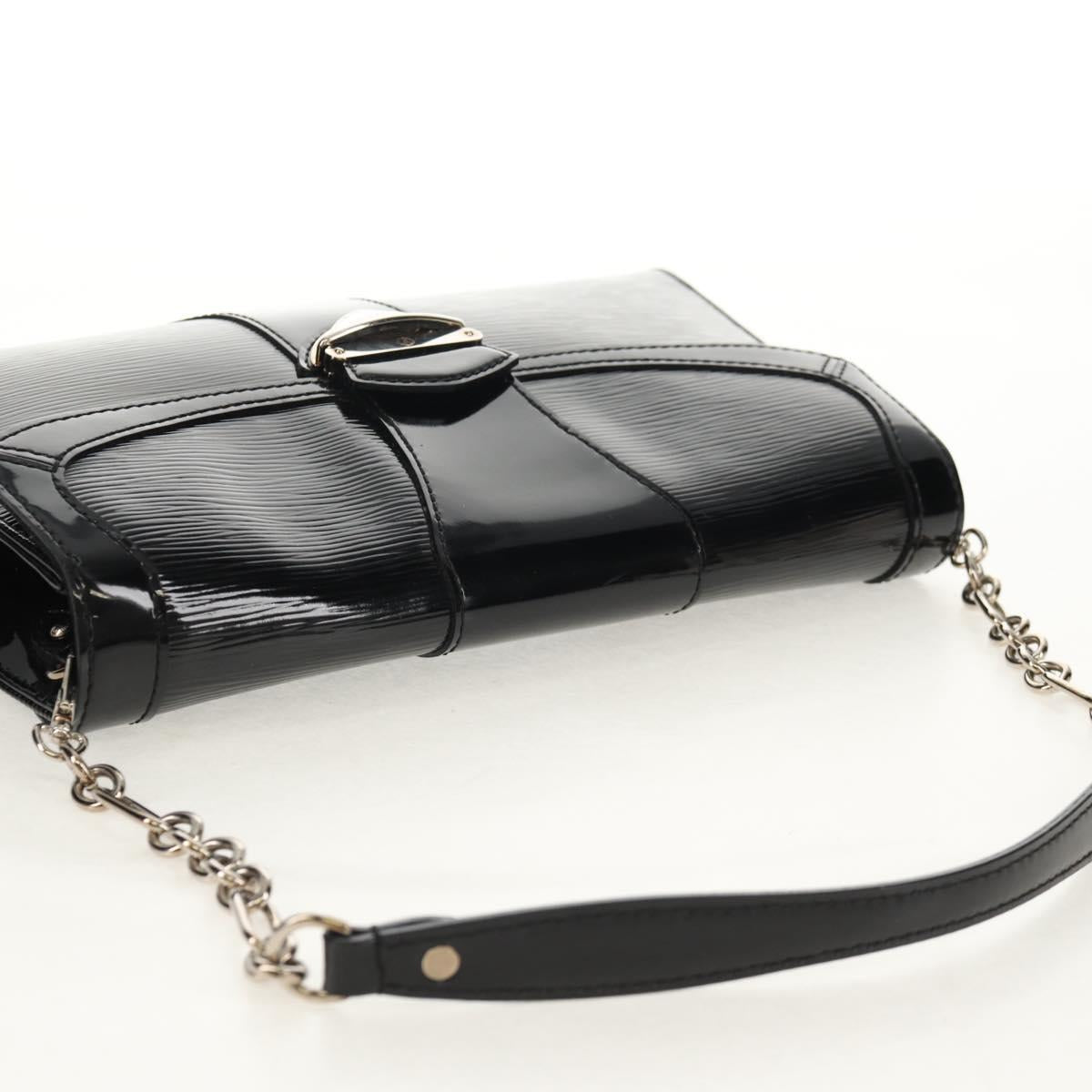 LOUIS VUITTON Epi Jena Pochette Shoulder Bag Noir Electric M4027N Auth 155622V