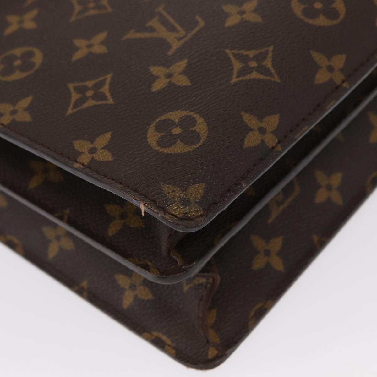LOUIS VUITTON Monogram Serviette Conseiller Briefcase M53331 LV Auth 155666