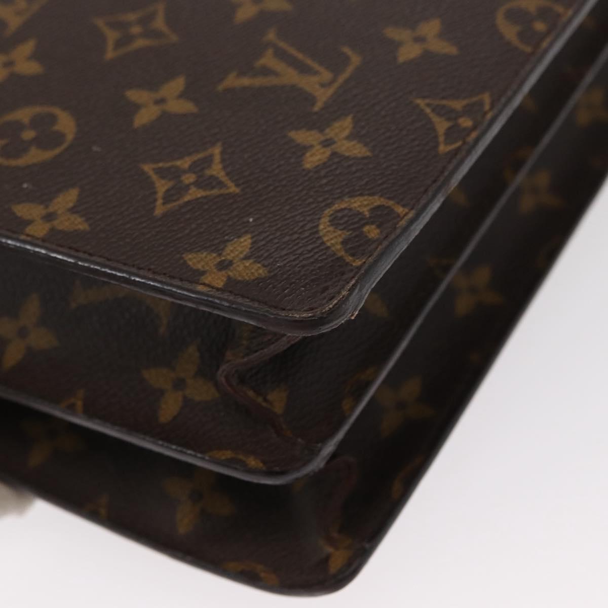 LOUIS VUITTON Monogram Serviette Conseiller Briefcase M53331 LV Auth 155666