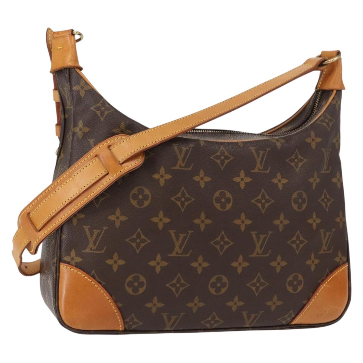 LOUIS VUITTON Monogram Boulogne 30 Shoulder Bag M51265 LV Auth 155667