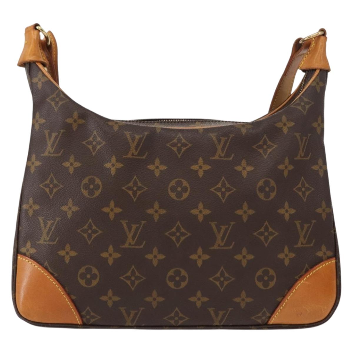 LOUIS VUITTON Monogram Boulogne 30 Shoulder Bag M51265 LV Auth 155667V
