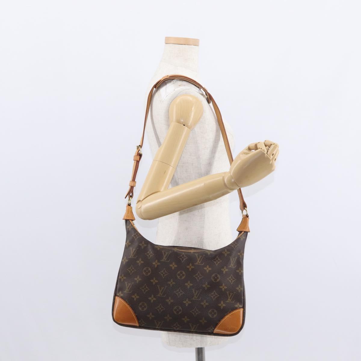 LOUIS VUITTON Monogram Boulogne 30 Shoulder Bag M51265 LV Auth 155667V