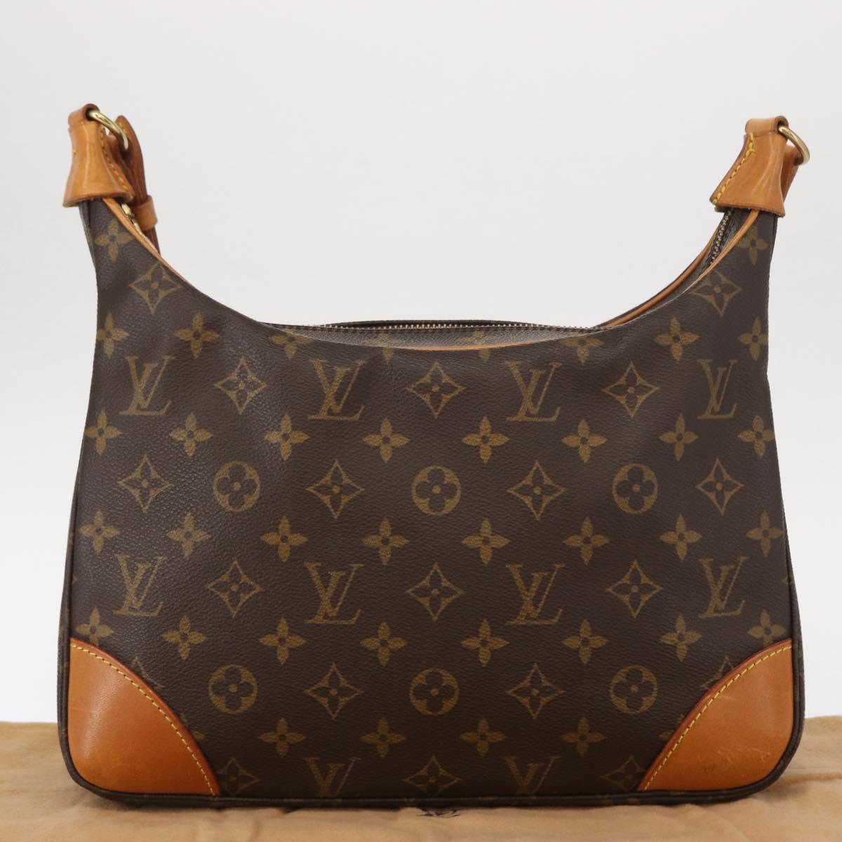 LOUIS VUITTON Monogram Boulogne 30 Shoulder Bag M51265 LV Auth 155667