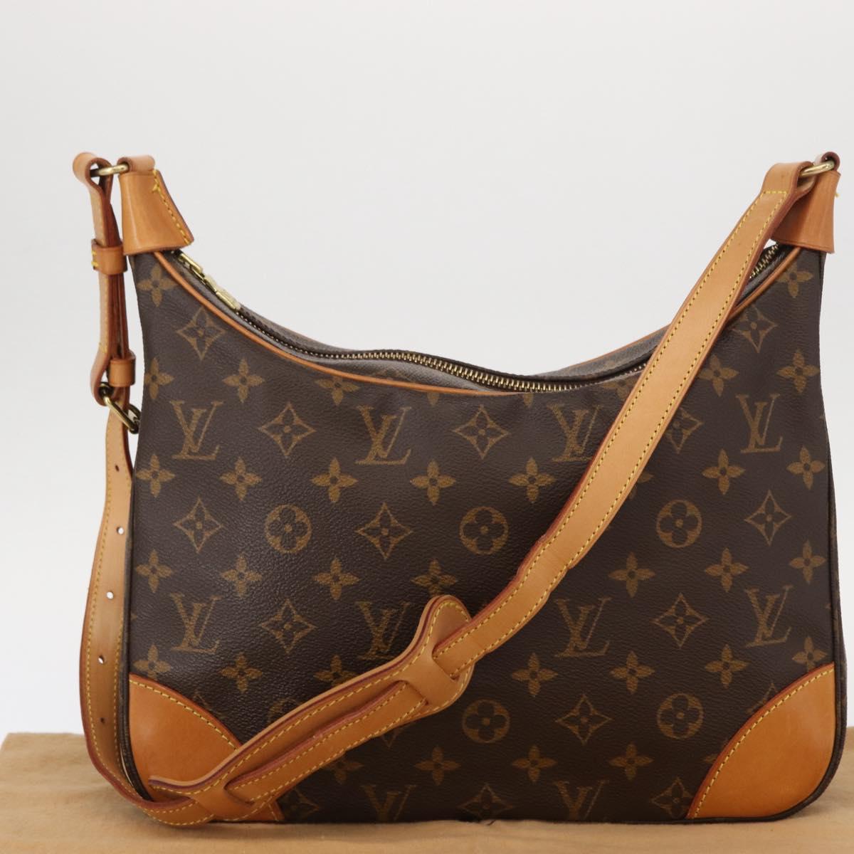 LOUIS VUITTON Monogram Boulogne 30 Shoulder Bag M51265 LV Auth 155668