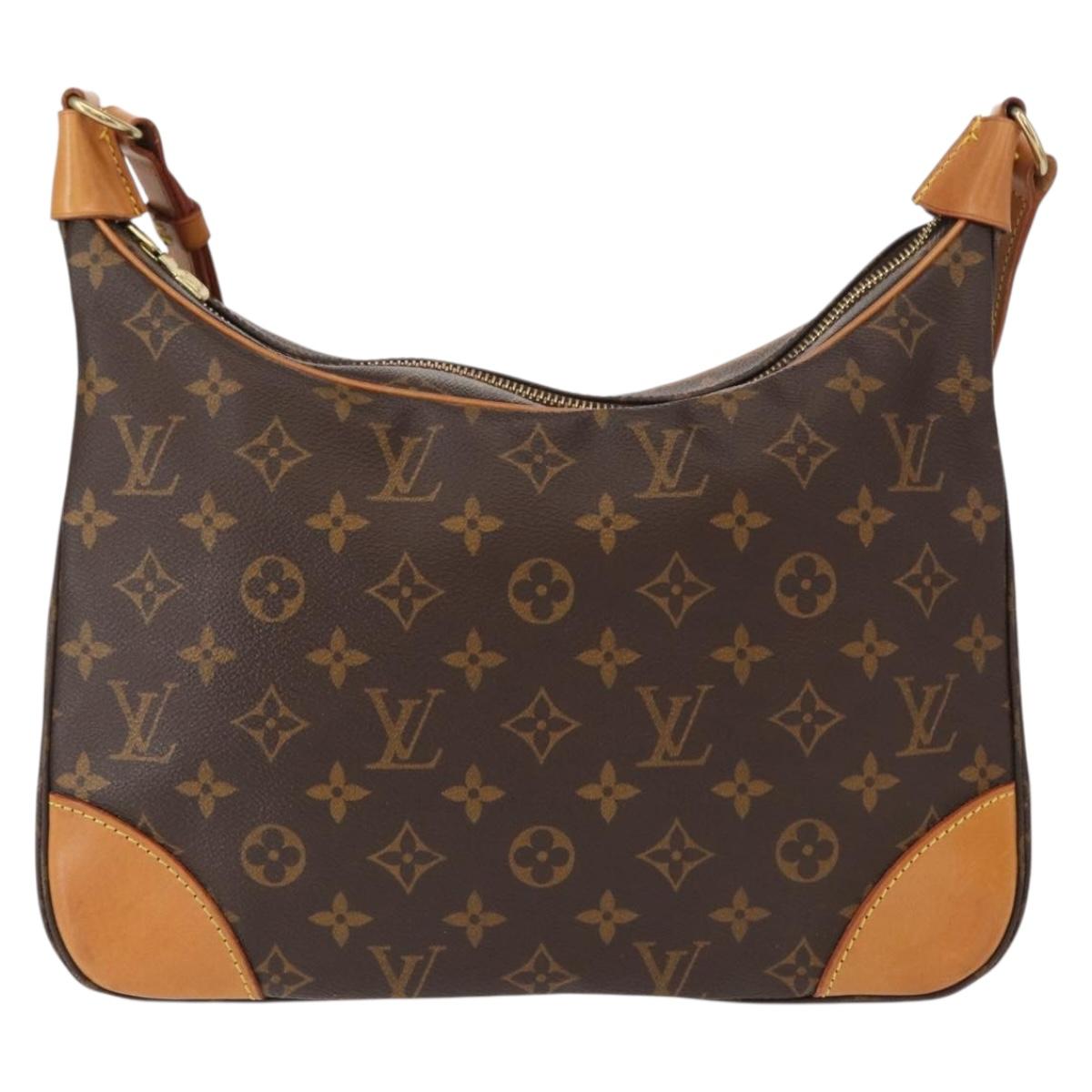 LOUIS VUITTON Monogram Boulogne 30 Shoulder Bag M51265 LV Auth 155668