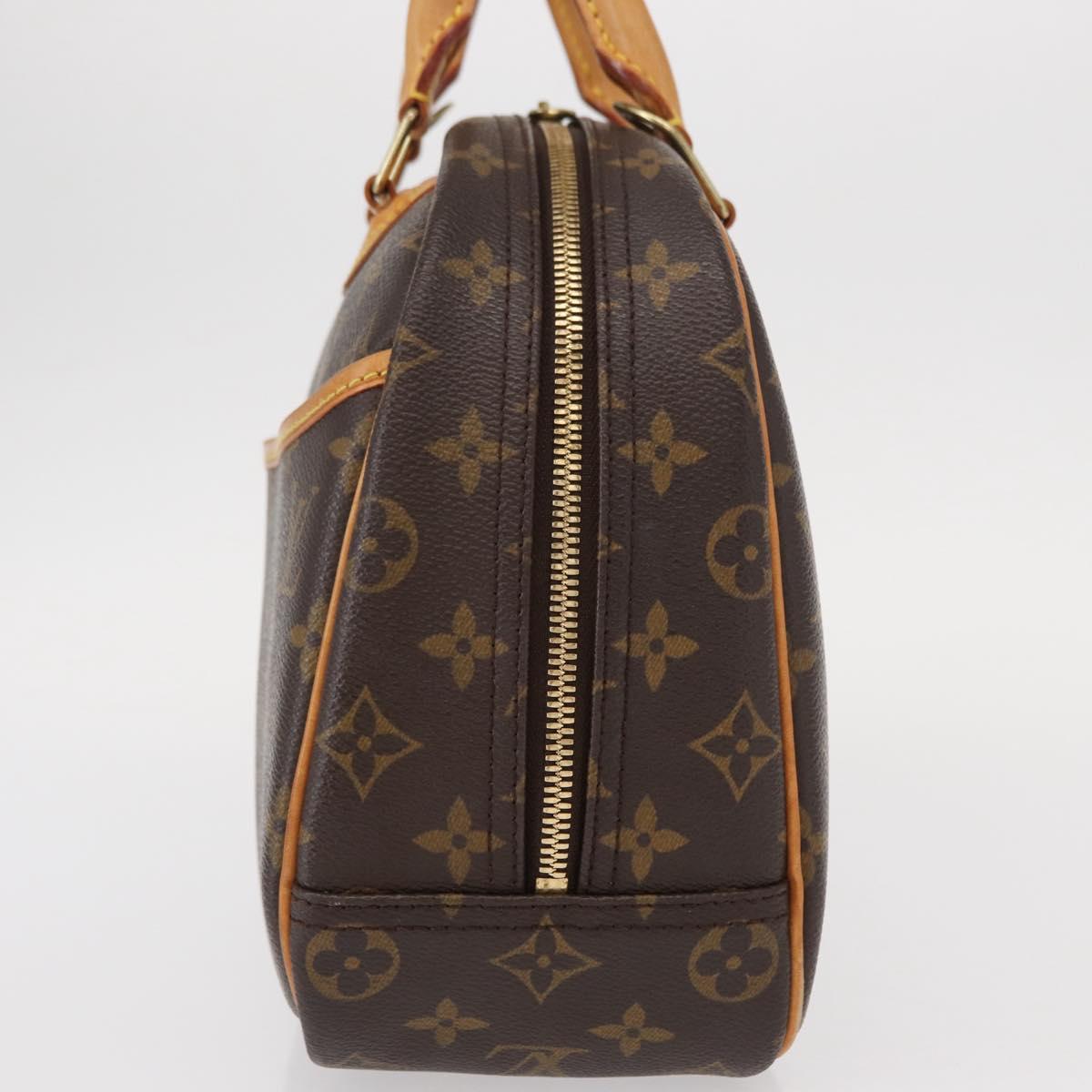 LOUIS VUITTON Monogram Trouville Hand Bag M42228 LV Auth 155669