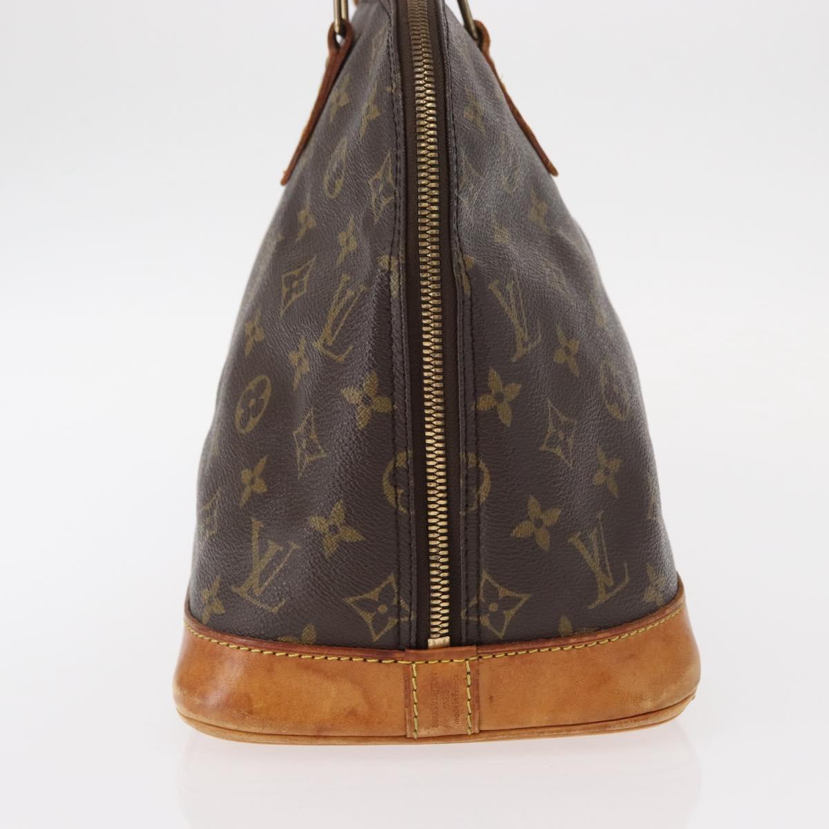 LOUIS VUITTON Monogram Alma Hand Bag M51130 LV Auth 155670