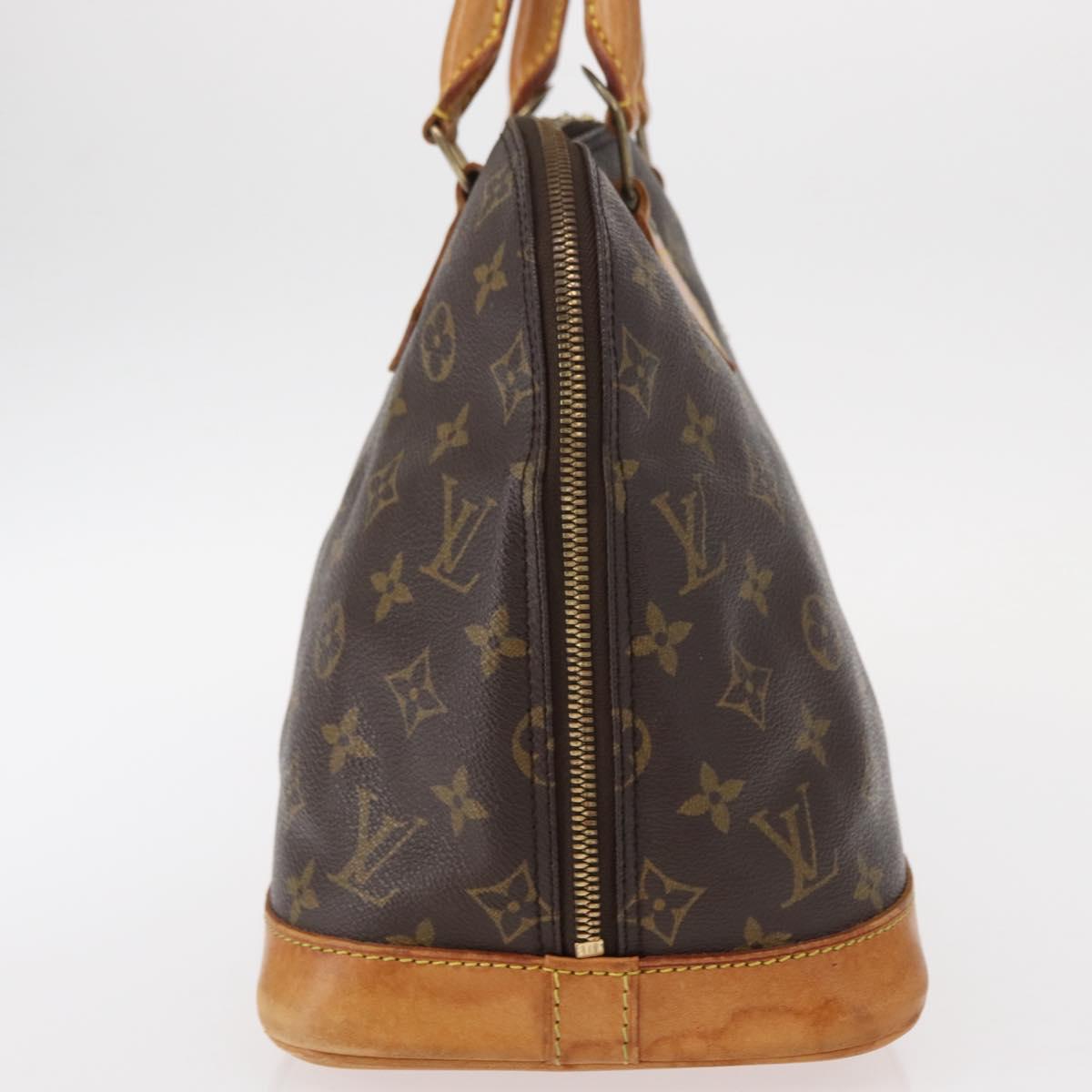 LOUIS VUITTON Monogram Alma Hand Bag M51130 LV Auth 155670