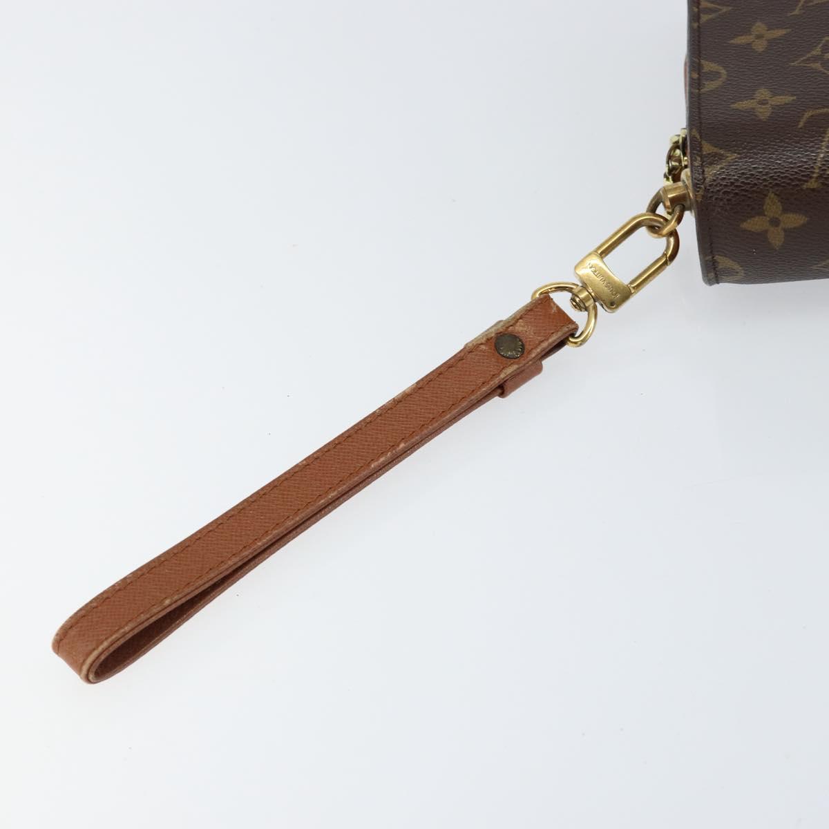 LOUIS VUITTON Monogram Orsay Clutch Bag M51790 LV Auth 155674
