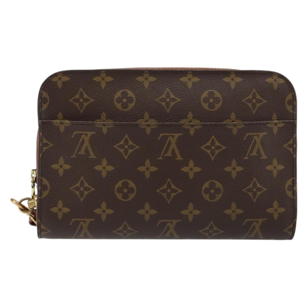LOUIS VUITTON Monogram Orsay Clutch Bag M51790 LV Auth 155674