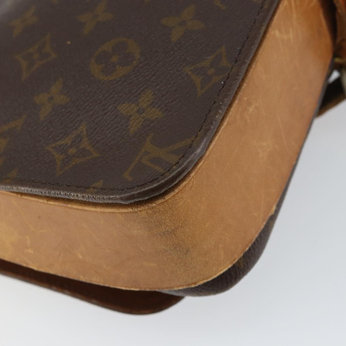 LOUIS VUITTON Monogram Cartouchiere GM Shoulder Bag M51252 LV Auth 155675