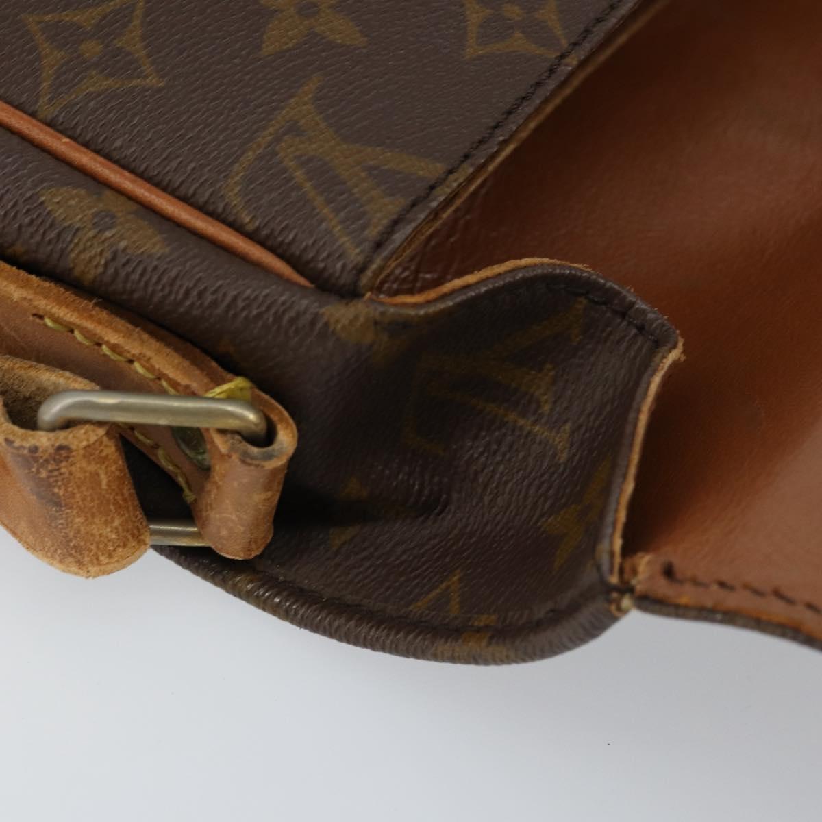 LOUIS VUITTON Monogram Cartouchiere GM Shoulder Bag M51252 LV Auth 155675