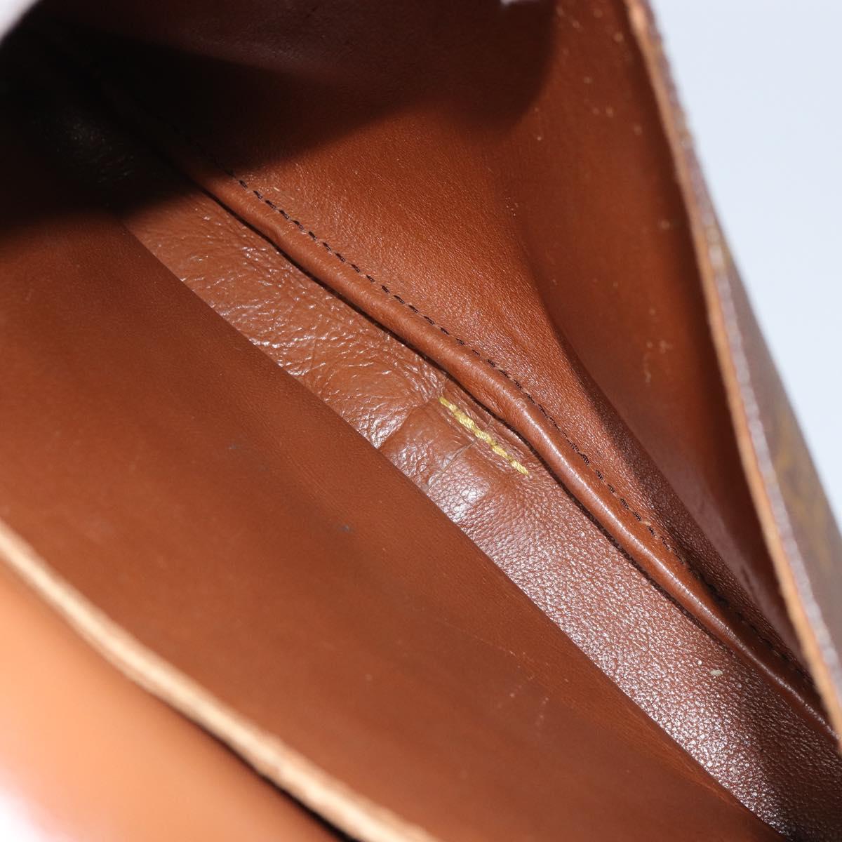 LOUIS VUITTON Monogram Cartouchiere GM Shoulder Bag M51252 LV Auth 155675