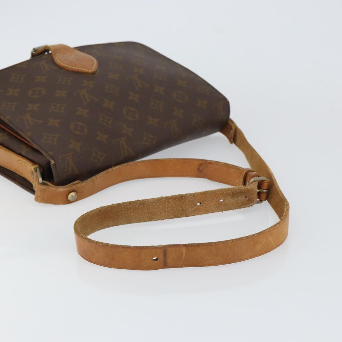 LOUIS VUITTON Monogram Cartouchiere GM Shoulder Bag M51252 LV Auth 155675